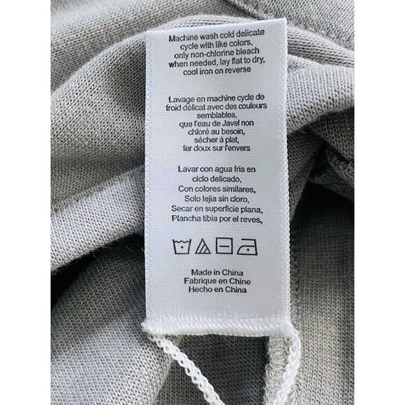 Lunya Restore Fitted Dress, LIght Gray, Womens XS, Midi Tank Dress, Lounge Dress - Picture 8 of 10